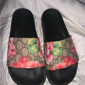 Gucci Floral Slides